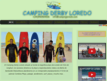 Tablet Screenshot of campingloredo.com